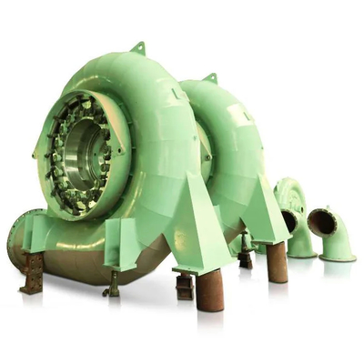 Durabilità del generatore di turbine in acciaio e in acciaio inossidabile per varie teste d'acqua