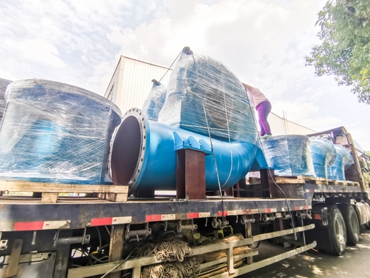 Capacità Generatore idroturbina in acciaio 200kw-20mw 50HZ/60HZ 5m-500m Testa dell'acqua