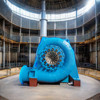 Turbina ad acqua a colori personalizzata 200kw-20mw Potenza di uscita Aria / raffreddamento ad acqua