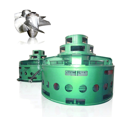 Generatore a turbina ad acqua in acciaio inossidabile a colori personalizzati da 5 a 30 m Testa nominale 220-11000V