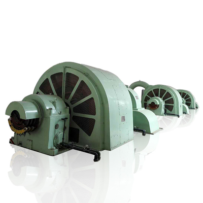Potenza di uscita Generatore di turbine Pelton Disegno leggero senza spazzole/Tiristor eccitazione Isolamento di classe F
