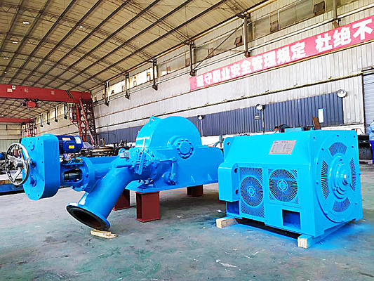 200kw-20mw Turbina ad acqua personalizzata Interiore/Esterno Frequenza nominale Aria/Acqua raffreddamento