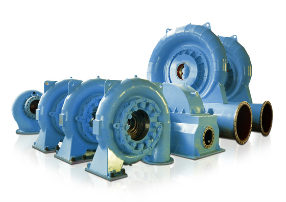 Generatore di turbine ad acqua senza spazzole verticale/orizzontale con velocità da 450 a 1000 giri/minuto e elevata efficienza
