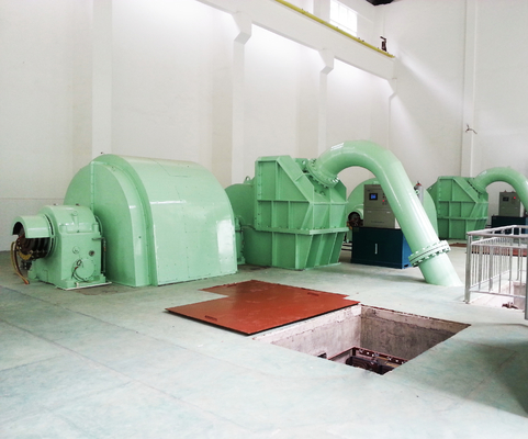 Unità generatrice idroturbina Pelton a velocità standard da 6 a 10 kV con micro governatore di raffreddamento ad aria/olio