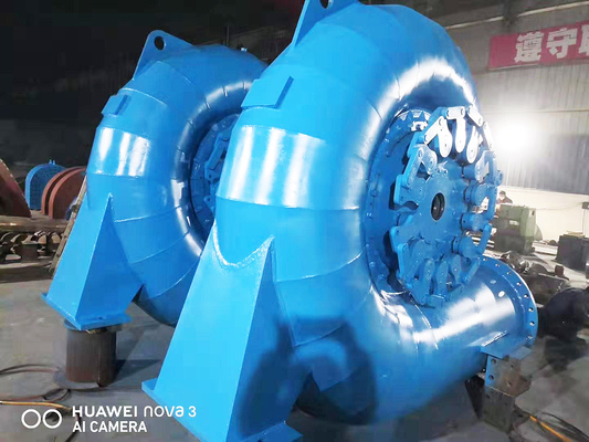 450-1000rpm Turbina ad acqua ad alta testa con 200kw-20mw Capacità Corridore in acciaio inossidabile