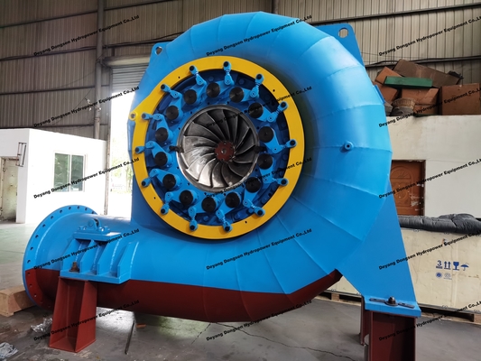 Turbina idraulica ad alta testa di acciaio e acciaio inossidabile
