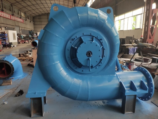 Turbina idraulica da 200 kW a 20 MW per un'elevata potenza e un ampio raggio di velocità
