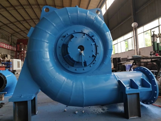 Generatore idroturbina a testa d'acqua 450-1000 giri al minuto Modello personalizzato con i parametri richiesti