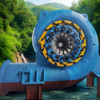 200kw-20mw Generatore idroturbina per varie teste d'acqua 50HZ/60HZ Frequenza 450-1000rpm