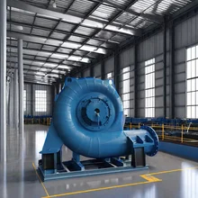 Turbina idraulica in acciaio e acciaio inossidabile personalizzata Kaplan Francis Turbina idraulica con durata