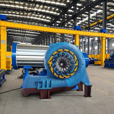 Generatore a turbina idrica verticale / orizzontale 450-1000 giri al minuto con modalità di eccitazione senza spazzole