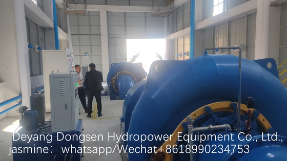 400V 800V 6,3kV 10kV tensione nominale in acciaio inossidabile Francis Turbine Generator