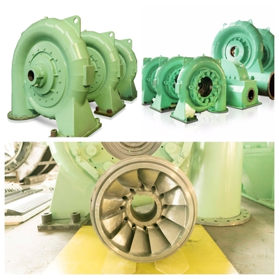 Generatore di eccitazione senza spazzole per turbine idroalimentare in acciaio