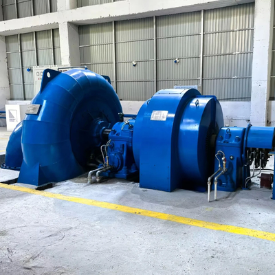 Generatore a turbina ad acqua da 200 kW a 20 MW Escitazione senza spazzole Installazione verticale / orizzontale