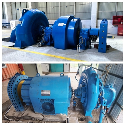 Equipaggiamenti personalizzabili con turbine Francis Kaplan Pelton