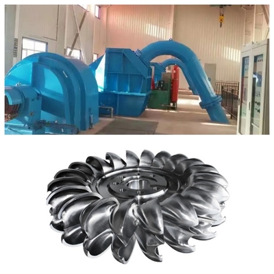 500-3000r/min Gamma di velocità Generatore a turbina di tipo Pelton con modalità di eccitazione senza spazzole