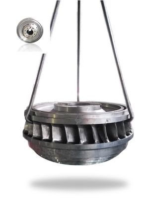 Generazione di energia idroelettrica Girante per turbina idraulica con lunghezza delle pale personalizzata e velocità nominale del rotore di 300 giri/min