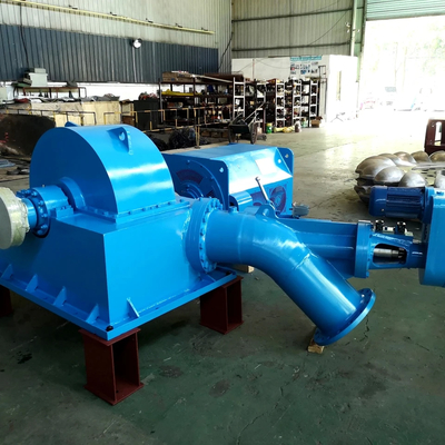 Generatore di turbina in acciaio inossidabile con efficienza del 90%-96% e testa nominale da 50 a 400 m per prestazioni ottimali