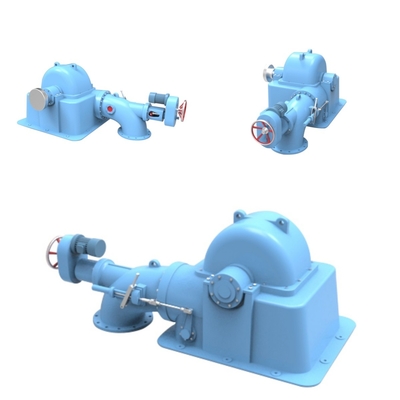 Metodo di installazione verticale / orizzontale 500kW Turbo Turbine Hydro Generator con AVR personalizzato