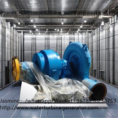 Generatore a turbina Francis da 2000 kW con capacità unitaria, pale in acciaio inossidabile e sistema di controllo automatico per energia idroelettrica