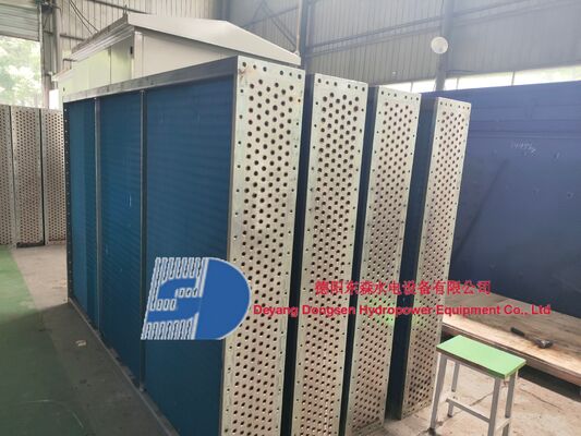 Intervallo di viscosità dell'olio 10-500 CSt Riscaldatore idraulico dell'olio OEM Right Fornisce raffreddamento del fluido idraulico e stabilità della temperatura del sistema