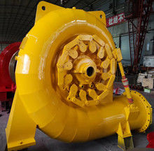 Generatore a turbina 800kw+400kwFrancis, turbina di acciaio inossidabile della ruota idraulica per i fiumi