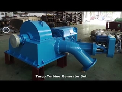 generatore a turbina dell'acqua di 500kw Turgo utilizzato nella centrale elettrica di energia idroelettrica