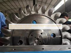 Turbina idraulica ad angolo di pala regolabile per soluzioni di generazione di energia personalizzabili