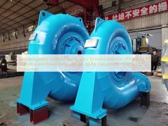 Generatore a turbina Francis con pannello di controllo integrato 5 in 1 che offre da 12 a 24 pale e gamma di potenza 300 kW 20 MW progettato per la produzione di energia