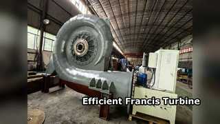 Generatore a turbina Francis Potenza efficiente in fabbrica in Cina