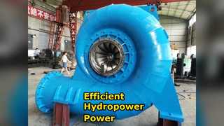 Generatore a turbina ad acqua: potenza VVVF da 6,6-15 KV