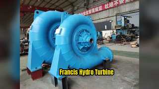 Generatore a turbina Francis Hydro 300kW 20MW