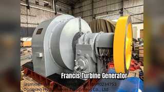 Generatore a turbina Francis per la produzione di energia idroelettrica