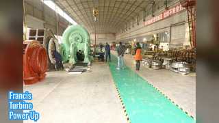 Generatore a turbina Francis da 2000 kW Soluzioni di alimentazione