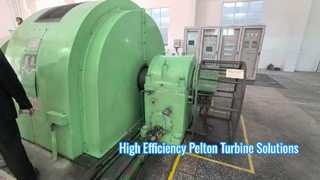 Turbina Pelton | Potenza dall'acqua ad alta caduta