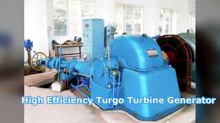 Generatore a turbina Turgo ad alta efficienza da 4000 kW Soluzione di potenza