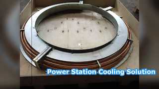 Soluzione di raffreddamento per centrali elettriche con radiatore olio aria 0-80C