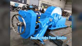 Generatore a turbina Turgo 100-1000KW di potenza
