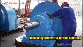 Soluzioni per generatori idroelettrici a turbina ad alta efficienza