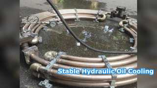 Radiatore olio idraulico 10-500 CSt OEM destro